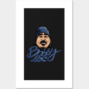 Bobby Lee With Blue Beanie Illustration Posters and Art